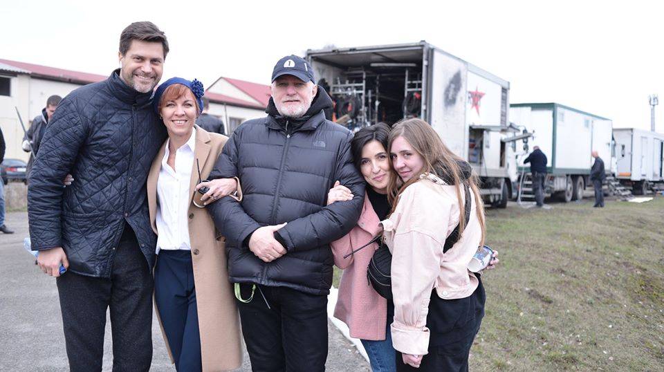 The last shooting day of "The Unforgotten"